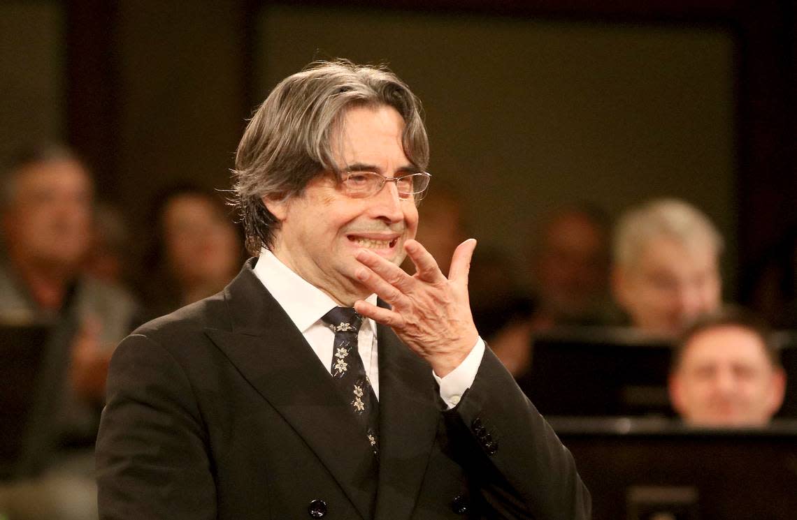 Conductor Riccardo Muti and the Chicago Symphony Orchestra will come to Kansas City in February.