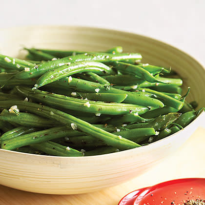 Garlic and Thyme Green Beans