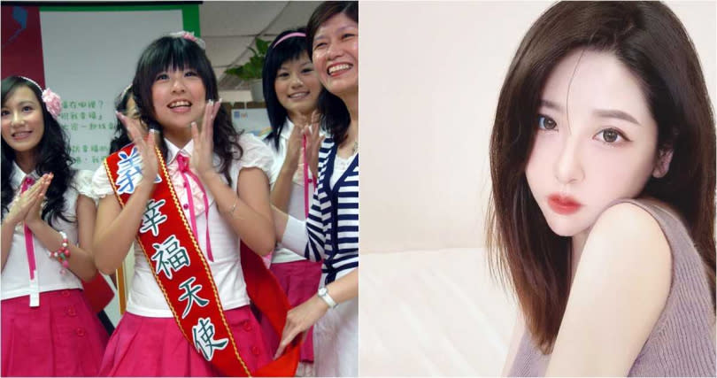 早年從《我愛黑澀會》節目出道成名的女星MeiMei（郭婕祈），現在的容貌跟當年已有很大差異。（圖／報系資料照片，翻攝MeiMei臉書）