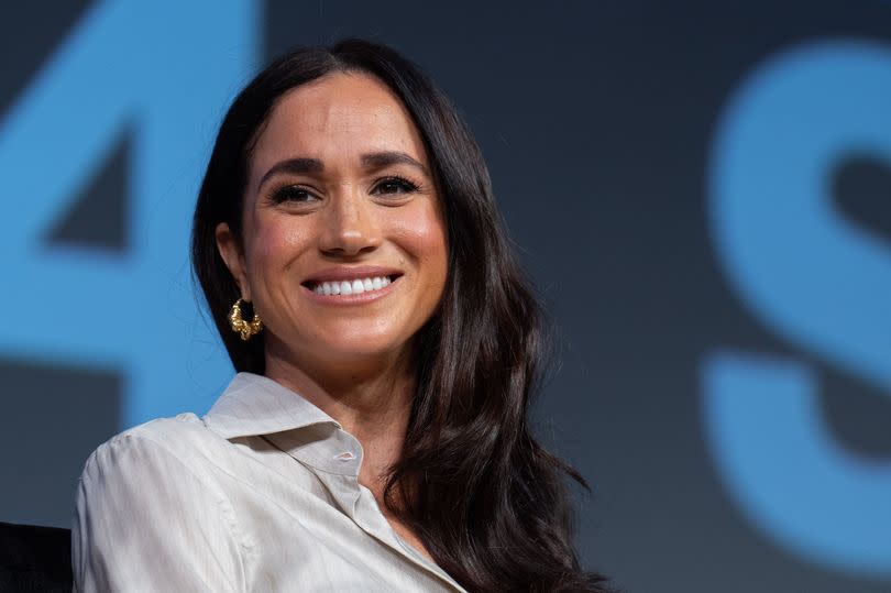 Meghan Markle smiling