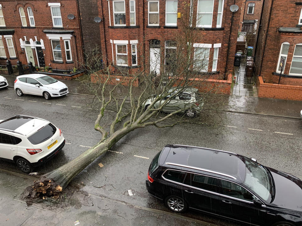 Storm Ciara arrives in the UK