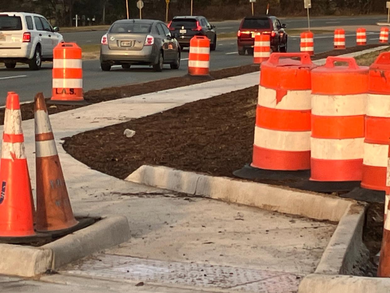 After six years of planning, the sidewalk project in Verona along Laurel Hill Road and Route 11 is underway.