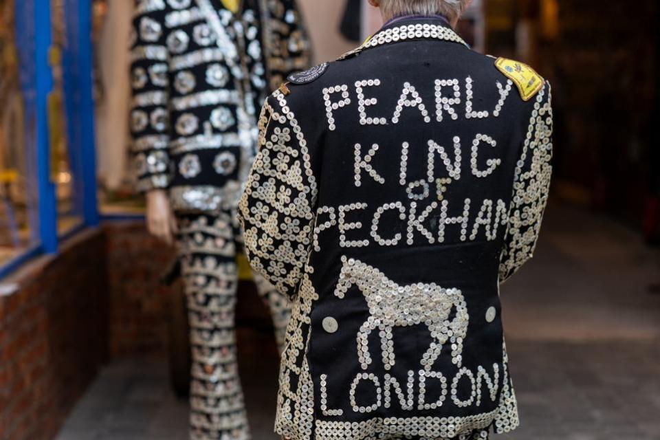 News Shopper: George has been the Pearly King of Peckham since he was 20.