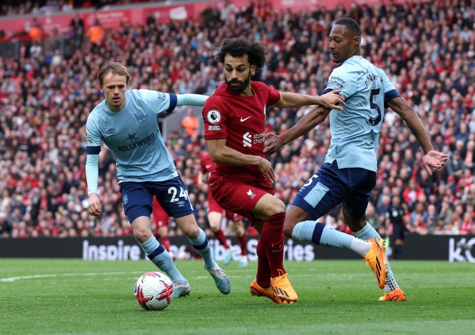 Could Mohamed Salah make his Liverpool return against Brentford?  (Getty Images)