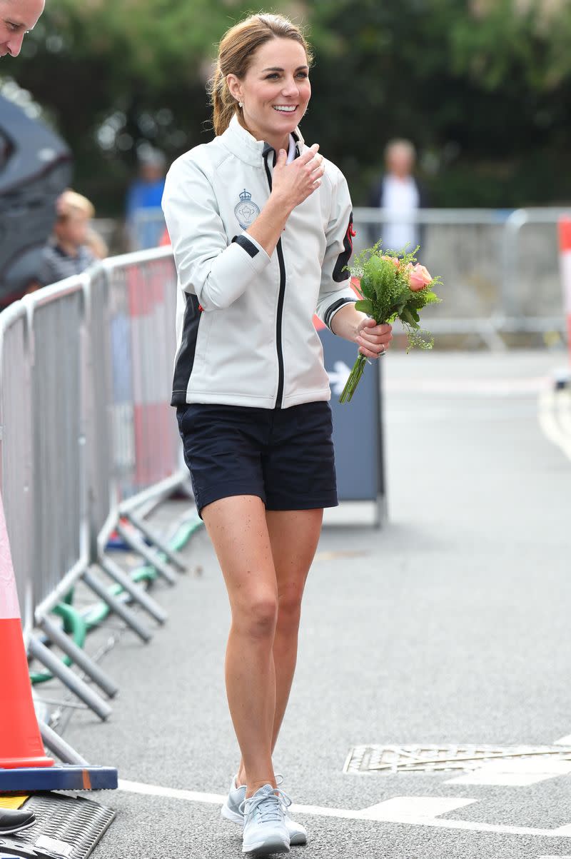 <p> Kate Middleton arrived at the King&apos;s Cup Regatta in 2019 ready to compete. The Duchess&apos;s short-shorts&#xA0;grabbed the attention of everyone&#x2014;and we mean,&#xA0;<em>everyone</em>. </p>