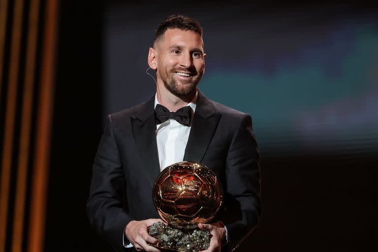 Lionel Messi ganó el octavo Balón de Oro en su carrera y es el máximo poseedor de ese trofeo individual