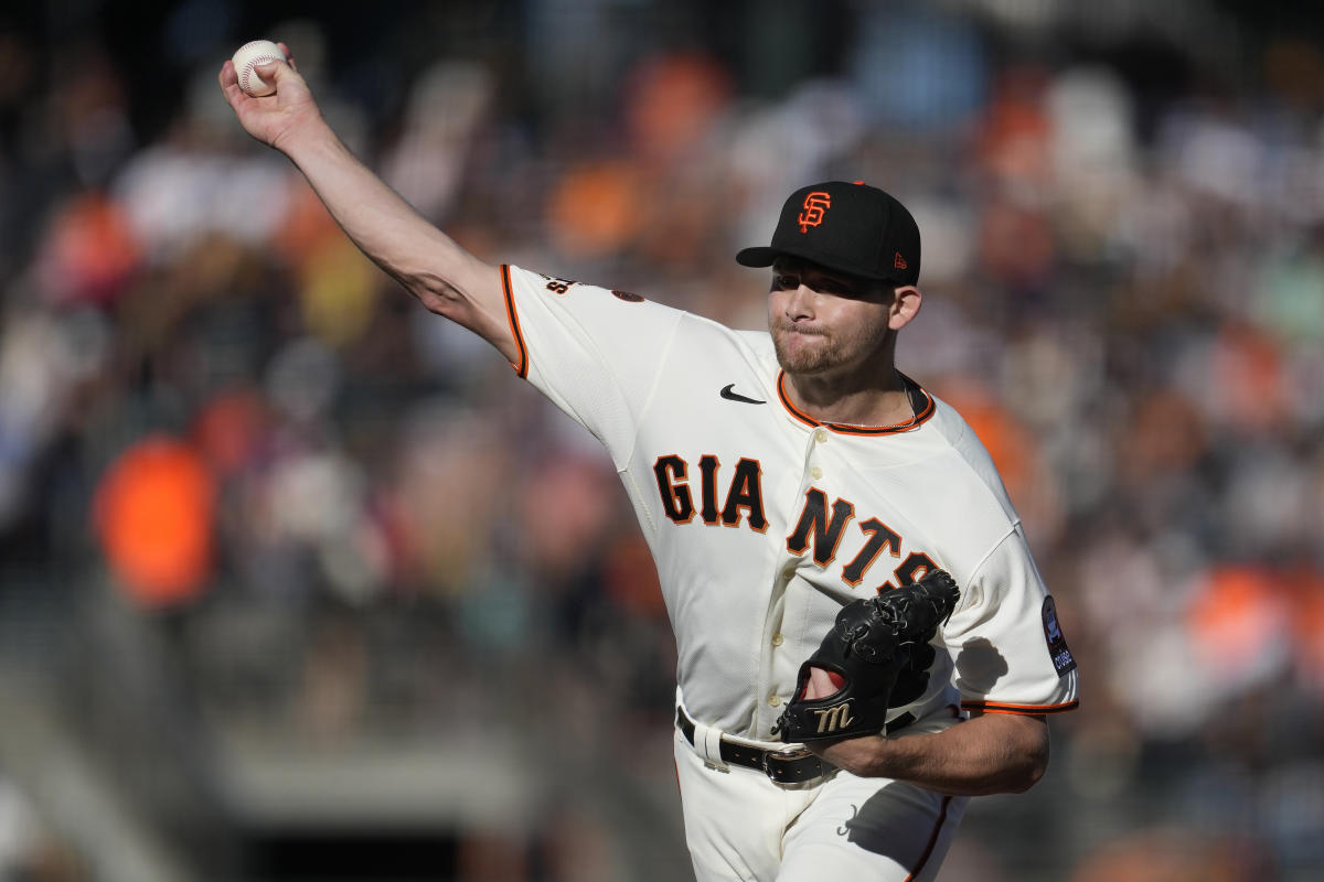 Giants complete 3-game sweep of Rockies behind rookie pitcher's