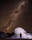 <p>Gaze at the stars and ponder the universe at this magical spot in Chile. Known as "Cordillera de la Sal," these salt mountains in the <a rel="nofollow noopener" href="http://www.elledecor.com/life-culture/travel/a7950/atacama-desert-flowers/" target="_blank" data-ylk="slk:Atacama desert;elm:context_link;itc:0;sec:content-canvas" class="link ">Atacama desert</a> were formed millions of years ago and molded by the rain, wind and sun, according to <a rel="nofollow noopener" href="http://www.explore-atacama.com/eng/attractions/cordillera-de-la-sal.htm" target="_blank" data-ylk="slk:Explore Atacama;elm:context_link;itc:0;sec:content-canvas" class="link ">Explore Atacama</a>. While in the area, check out the otherworldy <a rel="nofollow noopener" href="https://www.expedia.com/things-to-do/altiplanic-lagoons-atacama-salt-flat-full-day-tour.a309018.activity-details" target="_blank" data-ylk="slk:Altiplantic Lagoons;elm:context_link;itc:0;sec:content-canvas" class="link ">Altiplantic Lagoons</a>, which are located in the heart of the Atacama desert. <br></p>