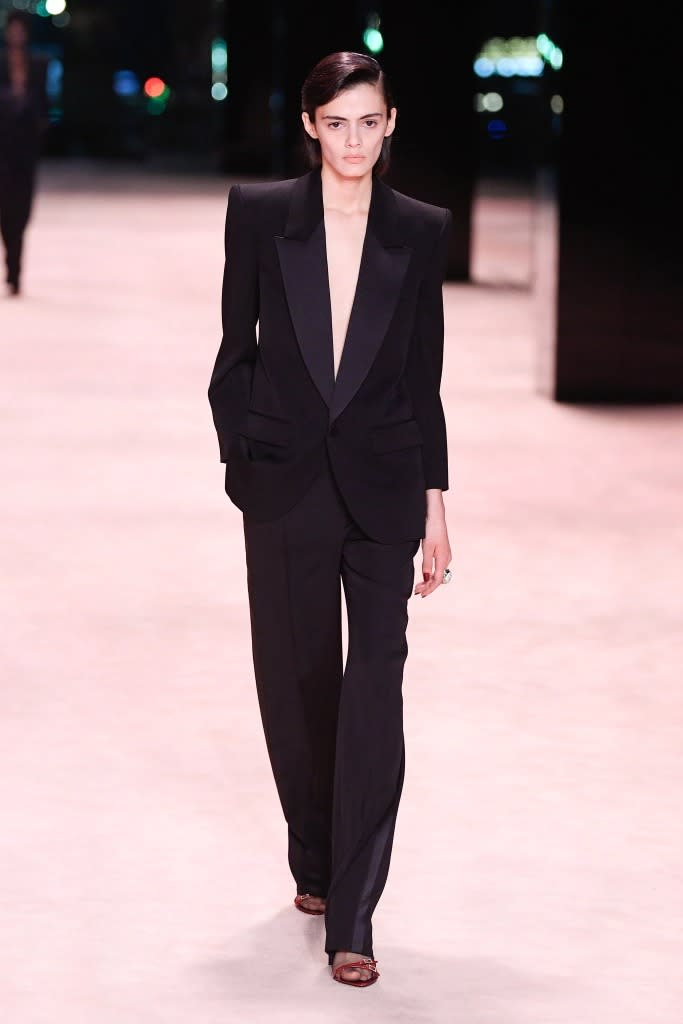 Saint Laurent RTW Fall 2022 - Credit: Giovanni Giannoni/WWD