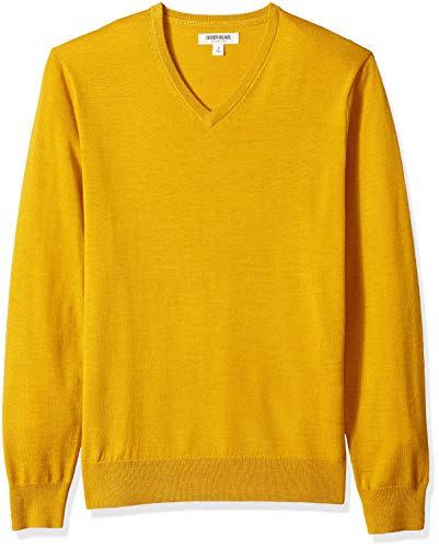 Men's Lightweight Merino Wool V-Neck Sweater