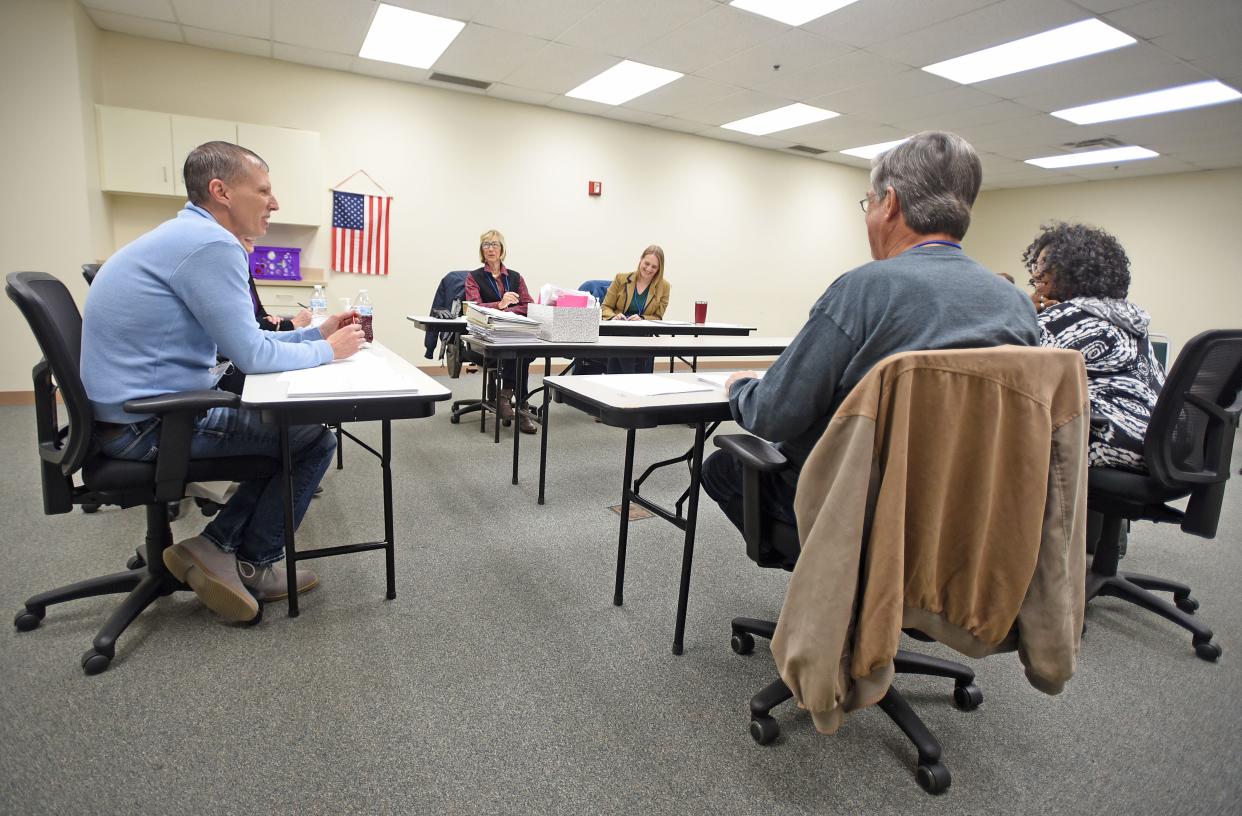 The Richland County Board of Elections held its regular meeting Friday morning and discussed the May 2nd primary ballot.