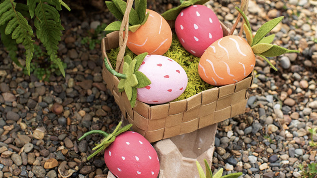 painted easter eggs