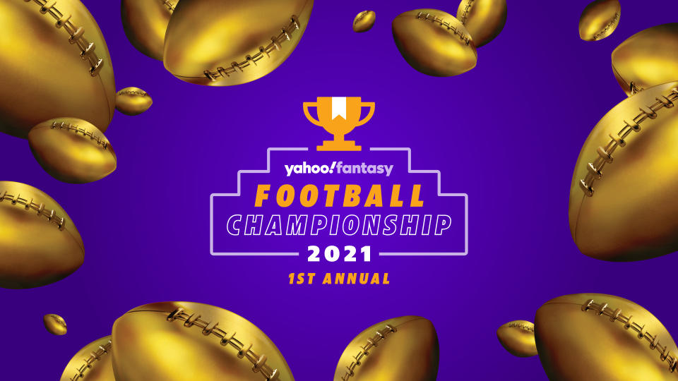 The inaugural Yahoo Fantasy Football Championship is on Sunday.