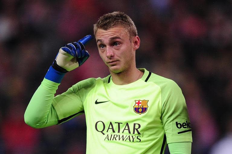 Jasper Cillessen rules out swapping Barcelona for Crystal Palace