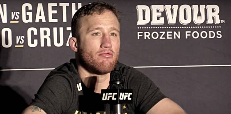 Justin Gaethje UFC 249 post-fight