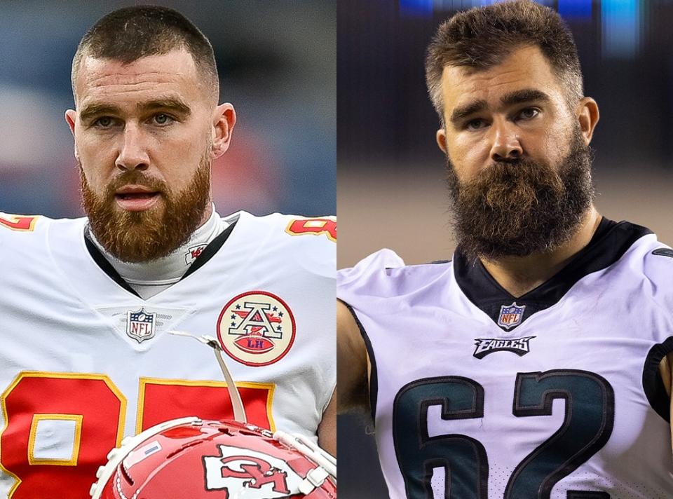 Jason Kelce, Travis Kelce