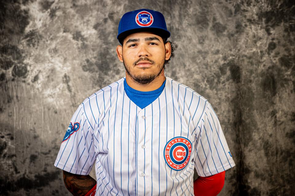 South Bend Cubs OF Yohendrick Pinango