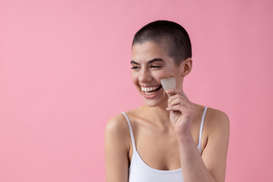 Massages aren't just a relaxing part of a facial. They're beneficial for your skin, too. (Photo: YakobchukOlena via Getty Images)