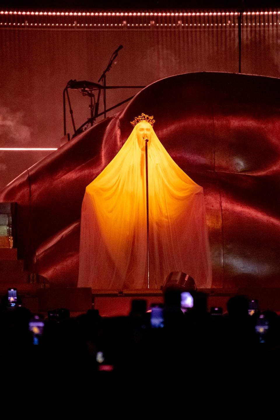 A spiritual moment (Jed Cullen/Dave Benett/Getty Ima)