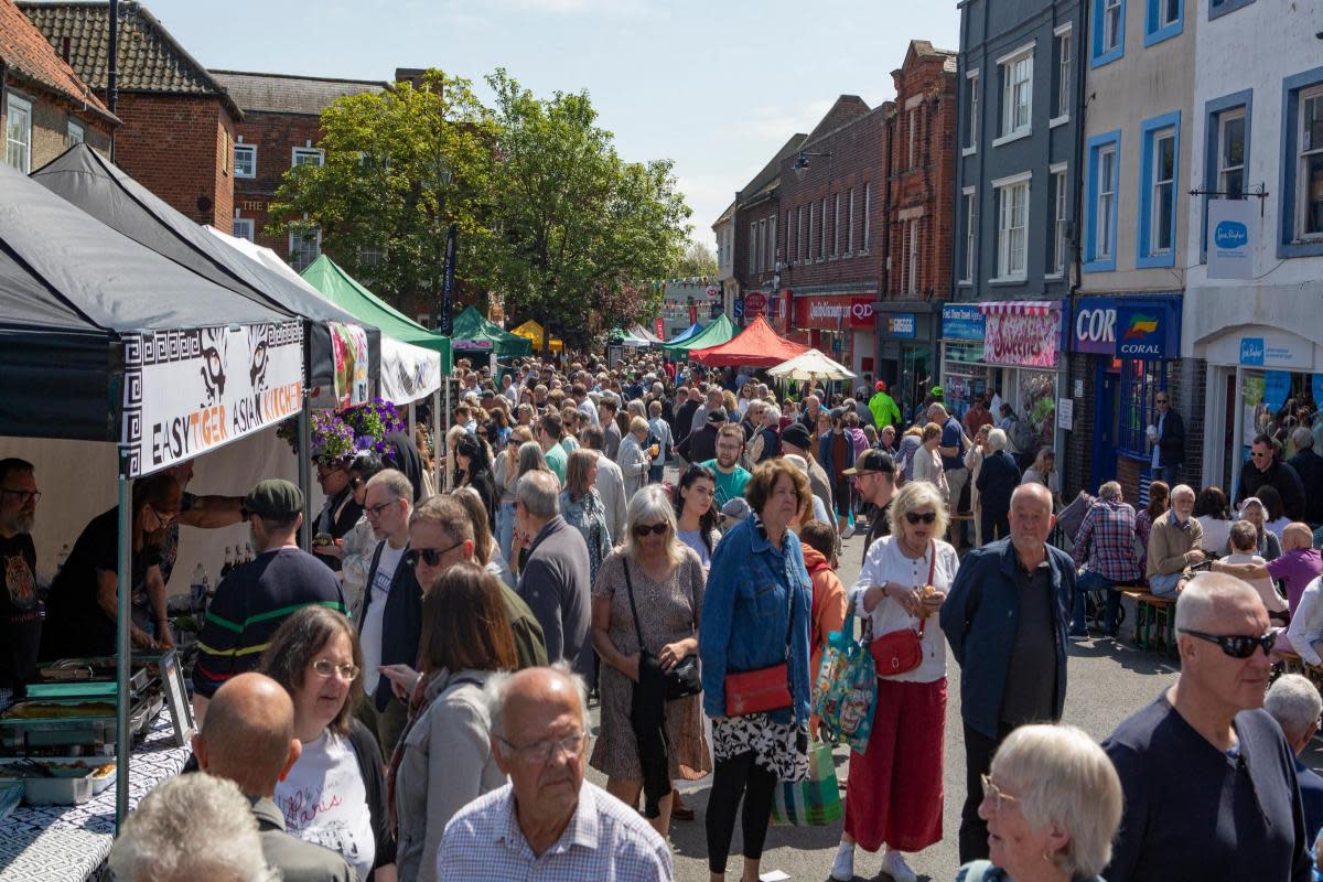 The festival is heading back to Beccles this month <i>(Image: Beccles Food and Drink Festival)</i>