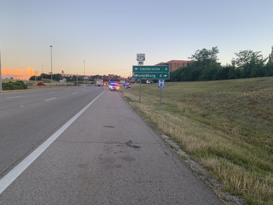 Multiple police agencies were on scene of a crash on SR-725 near I-75 S just before 9 p.m.