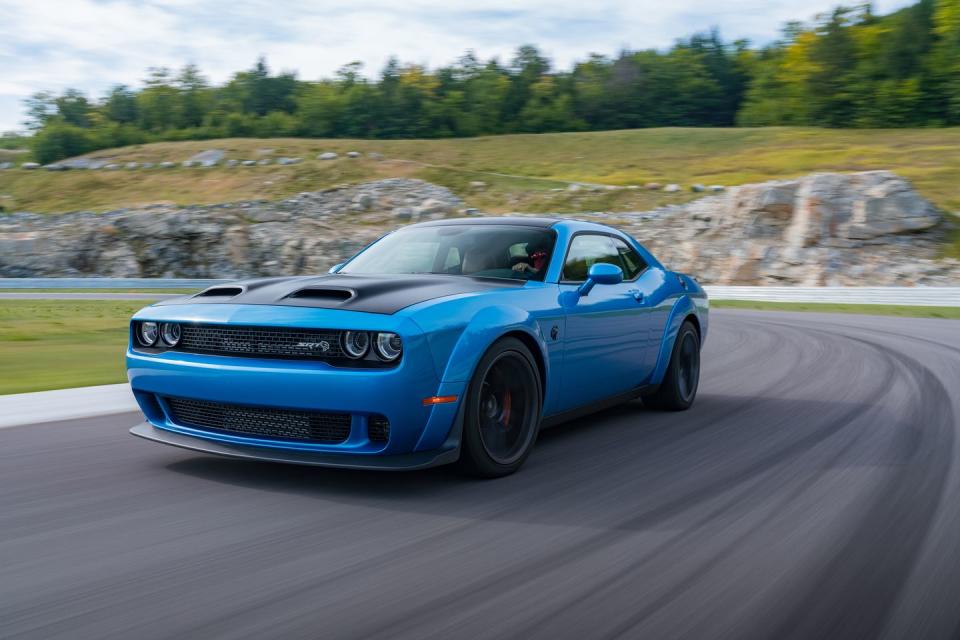 <p>Yes, this is just a variant of the Challenger Hellcat, but how could we not give the Redeye its own entry? It has nearly 800 horsepower, making it by far the most powerful car on this list. </p>