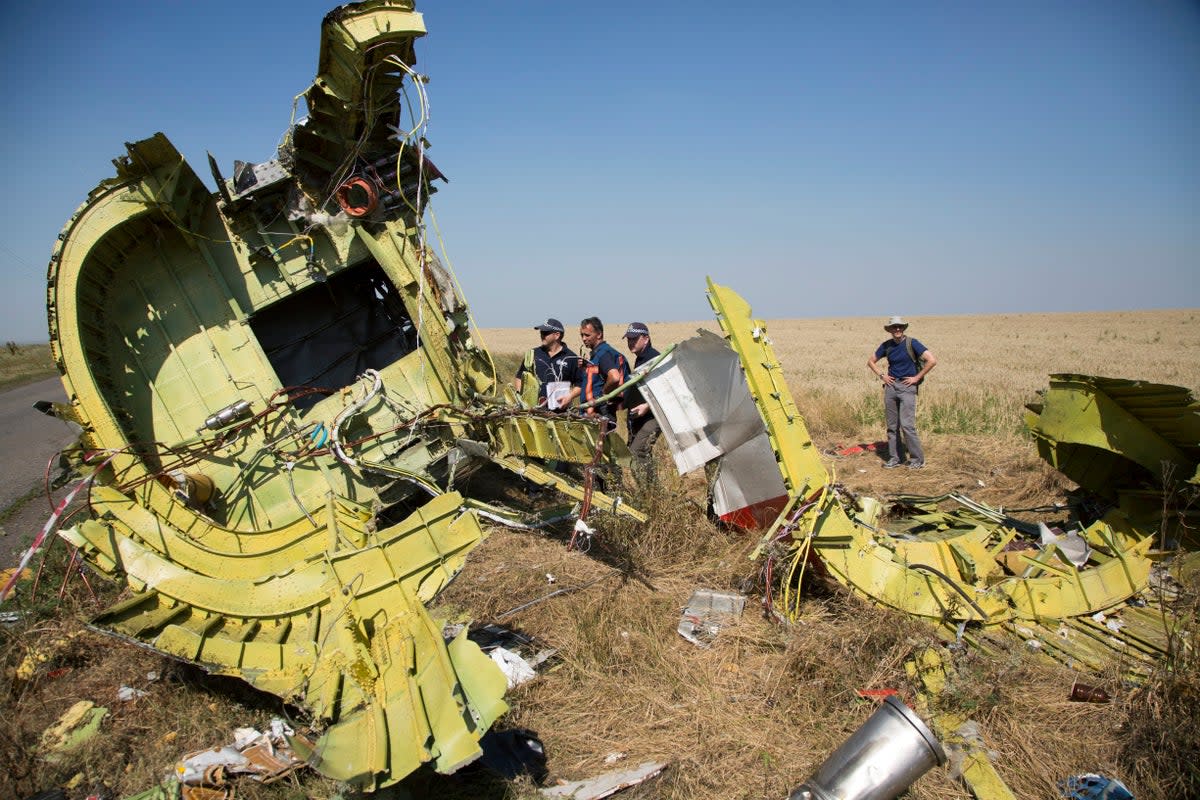 Ukraine Netherlands MH17 Trial (Copyright 2022 The Associated Press. All rights reserved.)