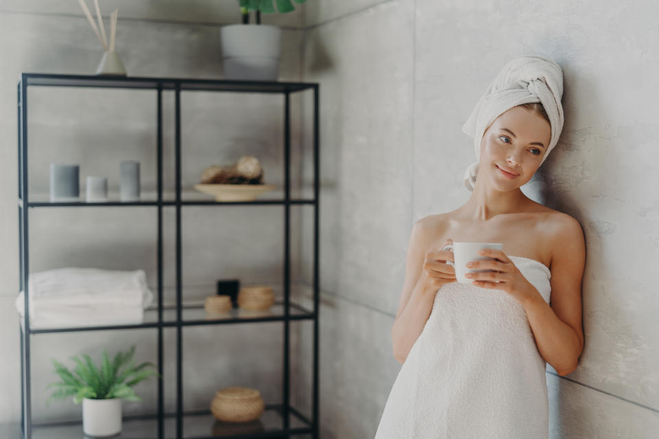 Get great bath towels on sale now. Credit: Getty Images