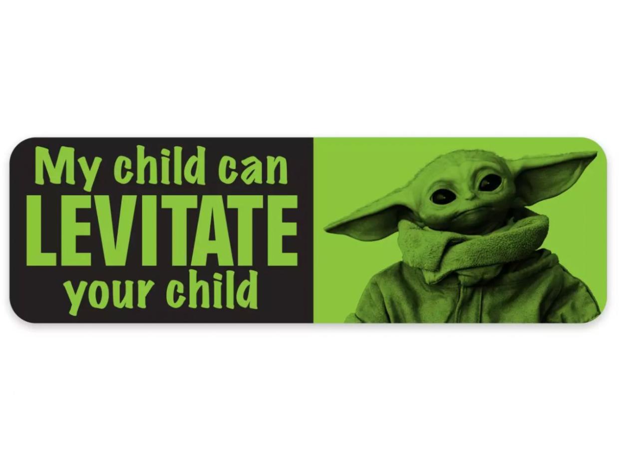 The Child 'Levitate' Car Magnet