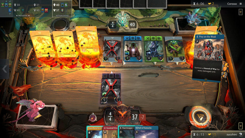 Valve has delivered the first large upgrade to Artifact since it premiered in