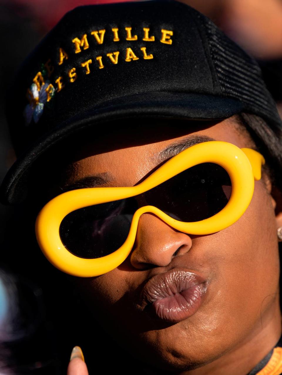 After a cloudy start early Saturday, fans at the Dreamville Festival were bathed in sunlight in Raleigh, N.C., Sunday, April 2, 2023.