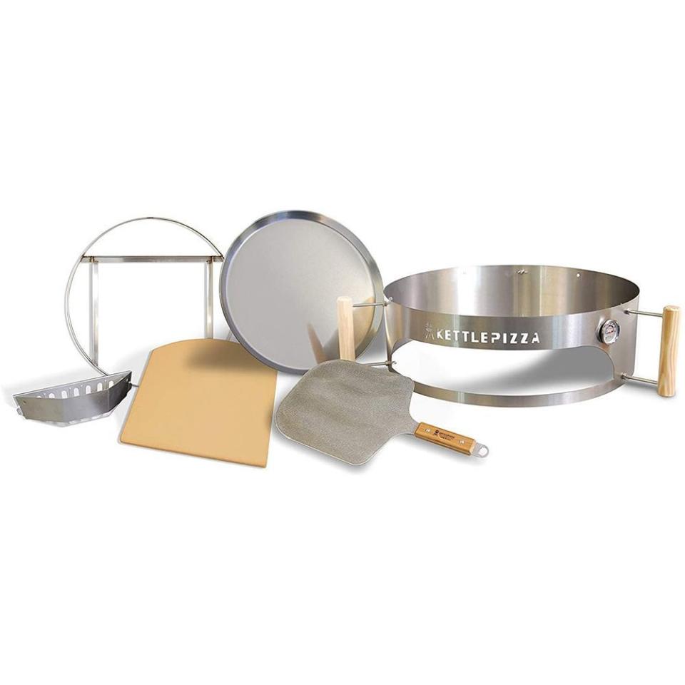 9) KettlePizza Deluxe Pizza Oven Kit