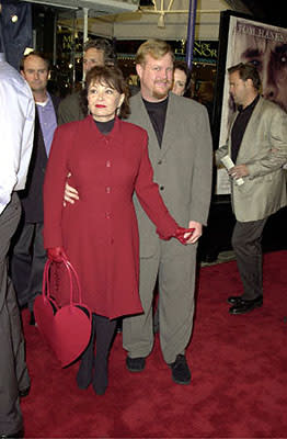 Roseanne and her man at the Westwood premiere of 20th Century Fox's Cast Away