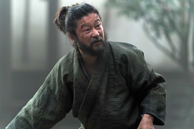 <p>Katie Yu/FX</p> Tadanobu Asano as Kashigi Yabushige in 'Shogun'