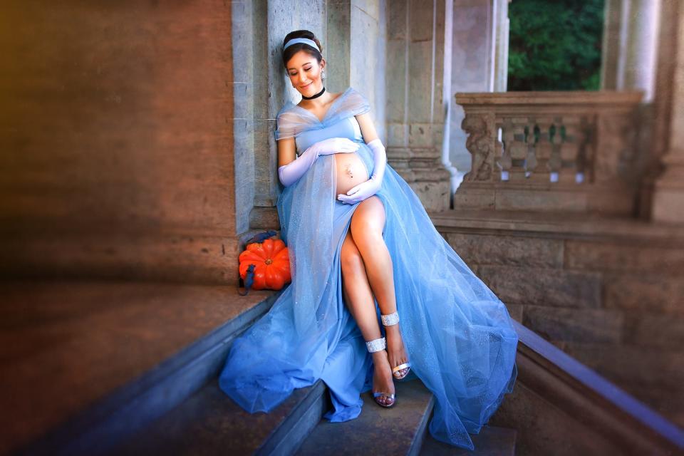 Pregnant Disney Princess Photo Shoot