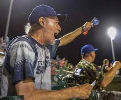 For 21 years, "Front Row Joe" Rowe was a fixture at Jackie Robinson Ballpark.