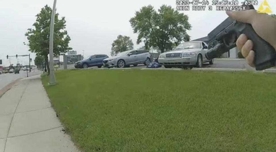 Dramatic Video Footage Shows Shooting Ambush In Fargo That Killed An Officer Last Month 6407