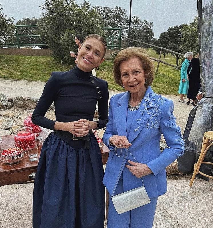 Reina Sofía y Carla Pereyra