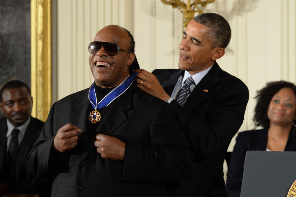 Awarded by Barack Obama in 2014.