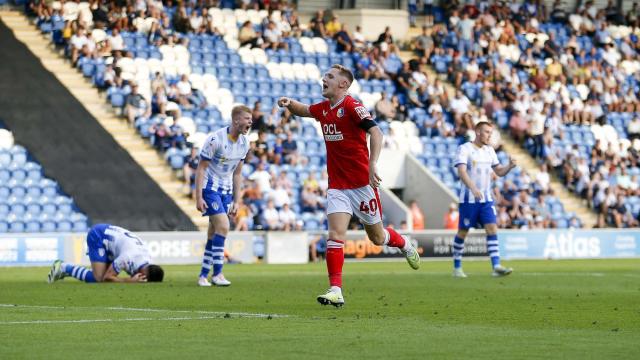 Davis Keillor-Dunn delighted to preserve Mansfield Town's unbeaten record after late goal at Colchester United