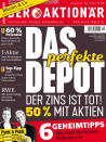 Neue Ausgabe: Das perfekte Depot – Der Zins ist tot! 50% mit Aktien
