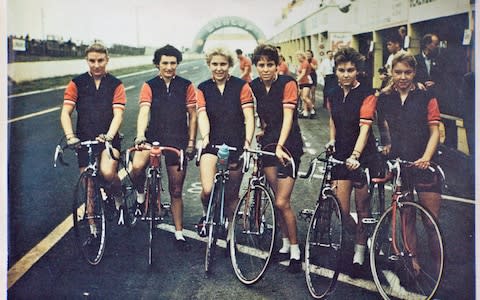 In 1958 Eileen Cropper rode the first World Cycling Championships race for women - then held in France - Credit: Richard Stanton