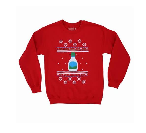 Buy the&nbsp;Hidden Valley <a href="https://www.flavourgallery.com/collections/hidden-valley-ranch/products/hidden-valley-ranch-unisex-holiday-sweater" target="_blank">"Not Your Ugly Christmas" sweater</a> for $40