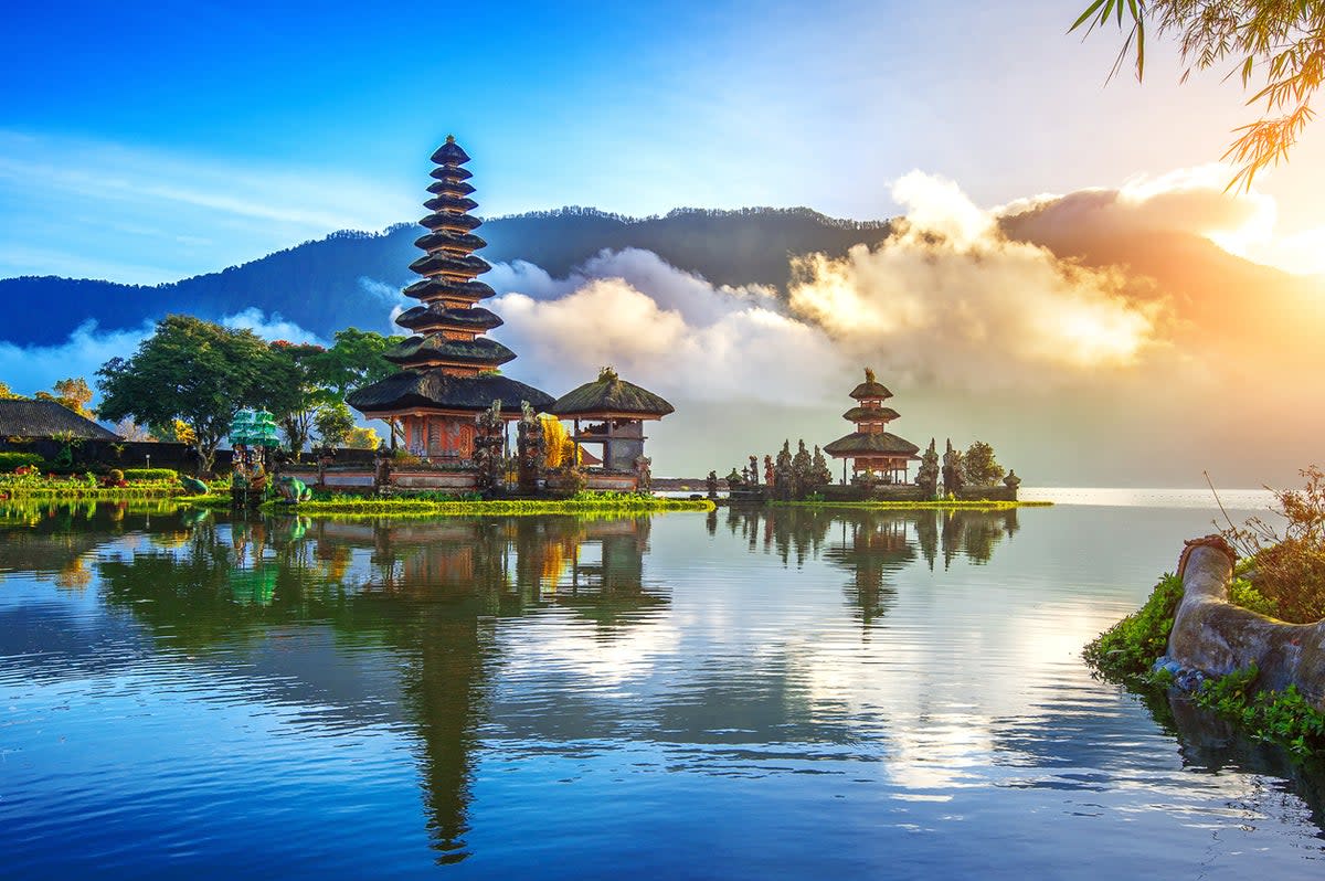 Pura Ulun Danu Bratan temple in Bali (Getty Images/iStockphoto)