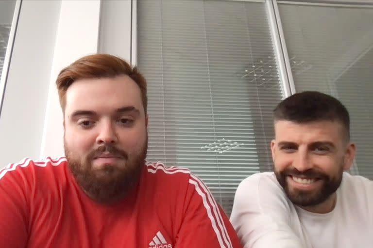 Gerard Piqué brindó una entrevista en el canal de Twitch de Ibai Llanos