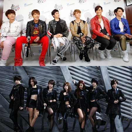 2PM and T-ara Stand Together on Oricon Charts