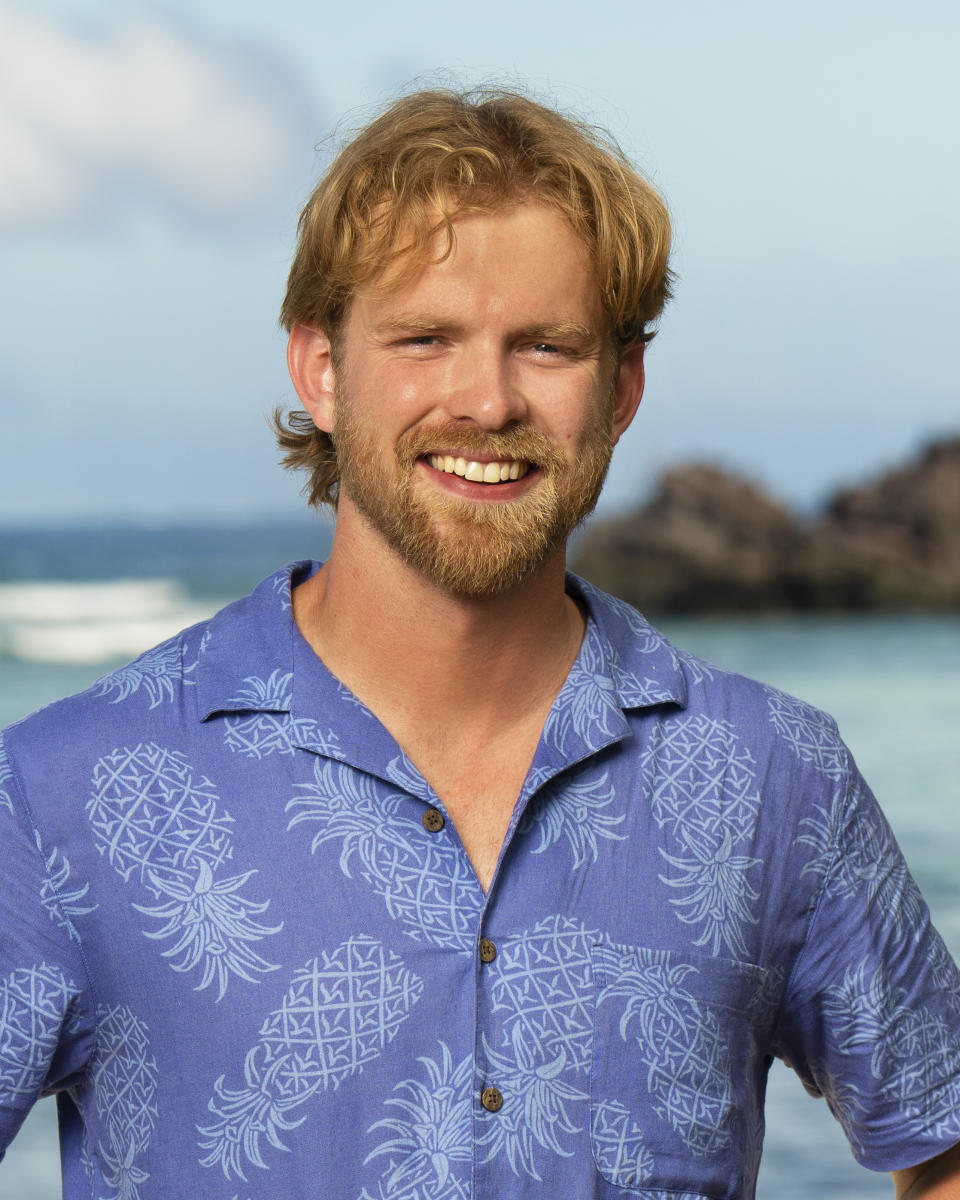 MANA ISLAND - JUNE 1: Hunter McKnight from the CBS Original Series SURVIVOR, scheduled to air on the CBS Television Network. -- (Photo by Robert Voets/CBS via Getty Images)
