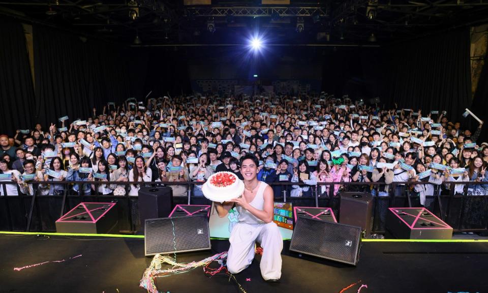 柏霖PoLin昨在台北華山Legacy舉辦「懂柏霖」個人專場演唱會。寬宏藝術提供
