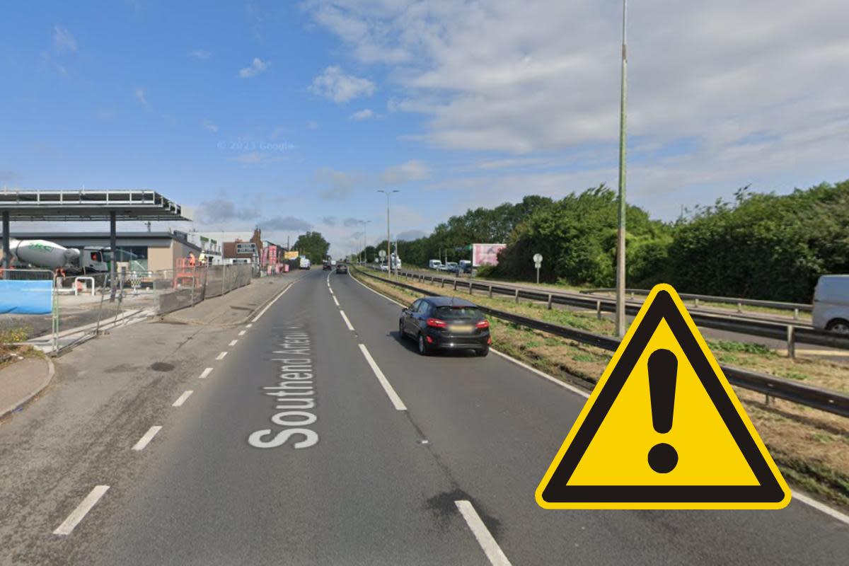 A127 - A crash has blocked the London-bound lane <i>(Image: Google Maps)</i>