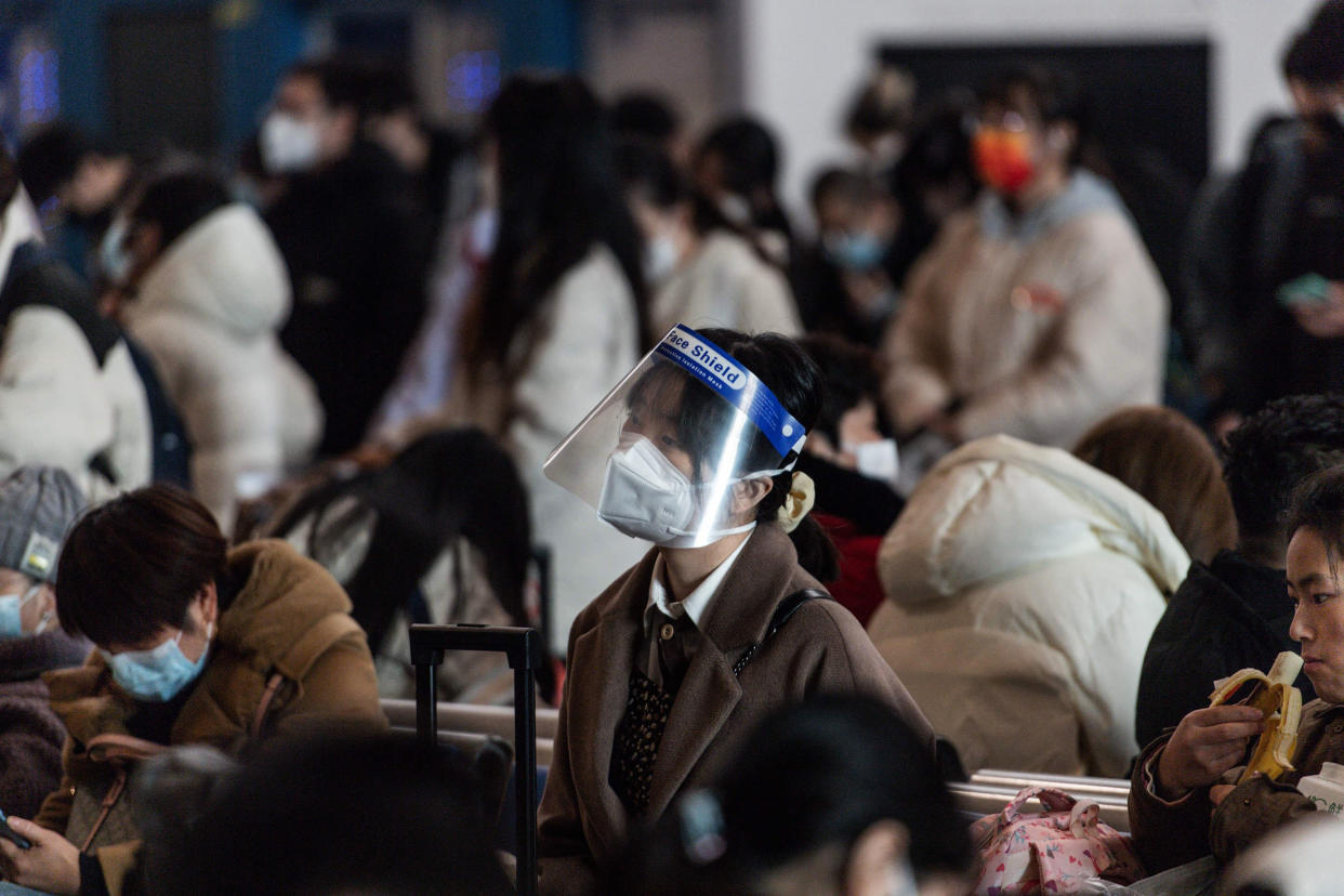 China covid restrictions eased amid daily life in Wuhan.  (AFP - Getty Images)